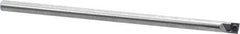 Seco - 0.22" Min Bore Diam, 4" OAL, 3/16" Shank Diam, Indexable Boring Bar - CD.. 1.2 Insert, Screw Holding Method - Eagle Tool & Supply