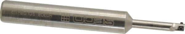 Seco - 0.212" Min Bore Diam, 4" OAL, 1/2" Shank Diam, SCLD Indexable Boring Bar - 1.12" Max Bore Depth, CD.. 1.2 Insert, Screw Holding Method - Eagle Tool & Supply