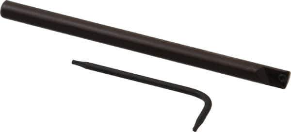 Seco - 0.29" Min Bore Diam, 4" OAL, 1/4" Shank Diam, STLD Indexable Boring Bar - TD.. 1.2 Insert, Screw Holding Method - Eagle Tool & Supply