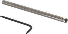 Seco - 0.29" Min Bore Diam, 4" OAL, 1/4" Shank Diam, STLD Indexable Boring Bar - TD.. 1.2 Insert, Screw Holding Method - Eagle Tool & Supply