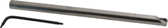 Seco - 0.35" Min Bore Diam, 6" OAL, 0.312" Shank Diam, STLD Indexable Boring Bar - TD.. 1.2 Insert, Screw Holding Method - Eagle Tool & Supply