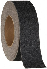 NMC - Black Solid Color Anti-Slip Vinyl Tape - 3/4" Wide x 60' Long x 0.02" Thick, General Traffic - Eagle Tool & Supply