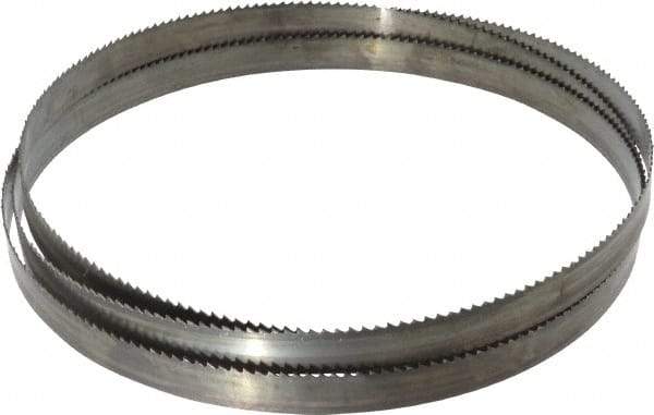 Disston - 6 TPI, 7' 9" Long x 3/4" Wide x 0.032" Thick, Welded Band Saw Blade - Carbon Steel, Toothed Edge, Raker Tooth Set, Flexible Back, Contour Cutting - Eagle Tool & Supply