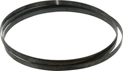 Disston - 24 TPI, 7' 9-1/2" Long x 1/2" Wide x 0.025" Thick, Welded Band Saw Blade - Carbon Steel, Toothed Edge, Raker Tooth Set, Flexible Back, Contour Cutting - Eagle Tool & Supply