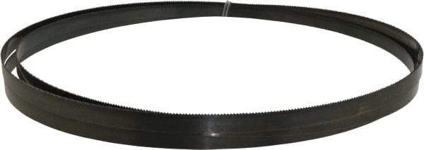 Disston - 14 TPI, 9' 6" Long x 1/2" Wide x 0.025" Thick, Welded Band Saw Blade - Carbon Steel, Toothed Edge, Raker Tooth Set, Flexible Back, Contour Cutting - Eagle Tool & Supply