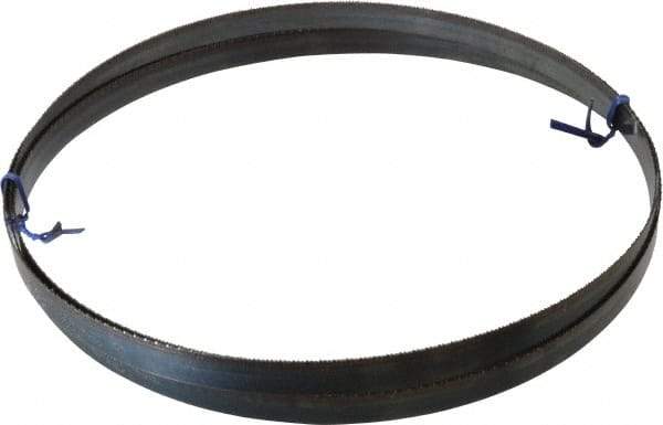 Disston - 14 TPI, 10' Long x 3/4" Wide x 0.032" Thick, Welded Band Saw Blade - Carbon Steel, Toothed Edge, Raker Tooth Set, Flexible Back, Contour Cutting - Eagle Tool & Supply