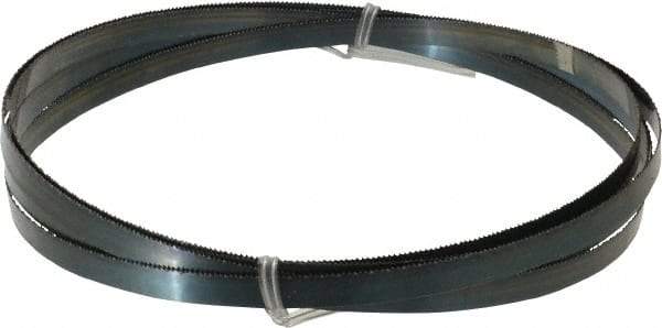 Disston - 14 TPI, 12' 6" Long x 1/2" Wide x 0.025" Thick, Welded Band Saw Blade - Carbon Steel, Toothed Edge, Raker Tooth Set, Flexible Back, Contour Cutting - Eagle Tool & Supply