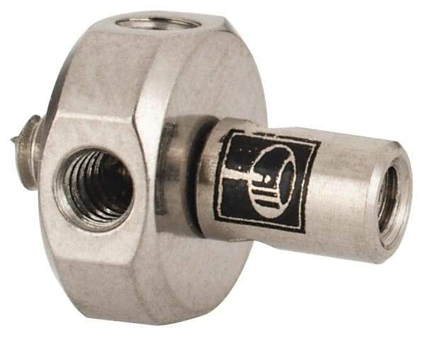 Renishaw - M2, 7.5mm Effective Length, CMM 5-Way Stylus Center - Use with M2 Threaded Styli, Includes 5-Way Star - Eagle Tool & Supply