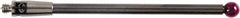 Renishaw - 0.1181 Inch Ball Diameter, Carbide Stem, M2 Thread, Ruby Point Ball Tip CMM Stylus - 1.4567 Inch Working Length, 0.0787 Inch Stem Diameter, 1.5748 Inch Overall Length - Eagle Tool & Supply