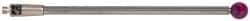 Renishaw - 0.1575 Inch Ball Diameter, Carbide Stem, M2 Thread, Ruby Point Ball Tip CMM Stylus - 1.9685 Inch Working Length, 0.0787 Inch Stem Diameter, 1.9685 Inch Overall Length - Eagle Tool & Supply