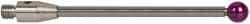 Renishaw - 0.1575 Inch Ball Diameter, Carbide Stem, M3 Thread, Ruby Point Ball Tip CMM Stylus - 1.4173 Inch Working Length, 0.0787 Inch Stem Diameter, 1.5748 Inch Overall Length - Eagle Tool & Supply