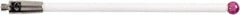 Renishaw - 0.1181 Inch Ball Diameter, Ceramic Stem, M2 Thread, Ruby Point Ball Tip CMM Stylus - 1.8504 Inch Working Length, 0.0787 Inch Stem Diameter, 1.9685 Inch Overall Length - Eagle Tool & Supply