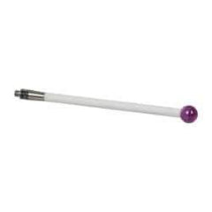 Renishaw - 0.1969 Inch Ball Diameter, Ceramic Stem, M2 Thread, Ruby Point Ball Tip CMM Stylus - 1.9685 Inch Working Length, 0.0984 Inch Stem Diameter, 1.9685 Inch Overall Length - Eagle Tool & Supply