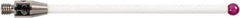 Renishaw - 0.1181 Inch Ball Diameter, Ceramic Stem, M3 Thread, Ruby Point Ball Tip CMM Stylus - 1.7205 Inch Working Length, 0.0787 Inch Stem Diameter, 1.9685 Inch Overall Length - Eagle Tool & Supply