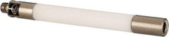 Renishaw - M2 Female and Male Connection, 0.1181 Inch Stem Diameter, Ceramic, CMM Stylus Extension - 1.1811 Inch Overall Length, For Use with M2 Threaded Stylus Range - Eagle Tool & Supply