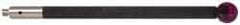 Renishaw - 0.1969 Inch Ball Diameter, Carbon Fiber Stem, M2 Thread, Ruby Point Ball Tip CMM Stylus - 1.9685 Inch Working Length, 0.1181 Inch Stem Diameter, 1.9685 Inch Overall Length - Eagle Tool & Supply
