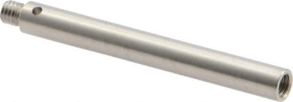 Renishaw - M3 Female and Male Connection, 0.1575 Inch Stem Diameter, Stainless Steel, CMM Stylus Extension - 1.378 Inch Overall Length, For Use with M3 Threaded Stylus Range - Eagle Tool & Supply