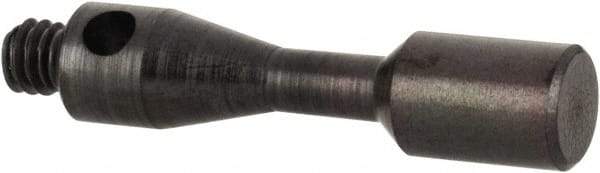 Renishaw - 0.12 Inch Ball Diameter, Silver Steel Stem, M2 Thread, Steel Point Disc Tip CMM Stylus - 0.1496 Inch Working Length, 0.0591 Inch Stem Diameter, 1/2 Inch Overall Length - Eagle Tool & Supply