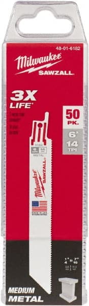 Milwaukee Tool - Steel Reciprocating Saw Blade - Eagle Tool & Supply