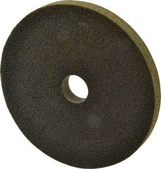 Standard Abrasives - 6" Diam, 1/2" Face Width, 1" Center Hole, Medium Grade, Aluminum Oxide Deburring Wheel - Unitized, Hard Density 8 Grade, 6,000 RPM - Eagle Tool & Supply