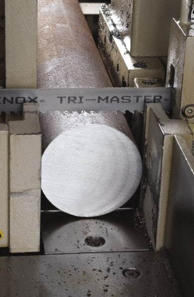Lenox - 3 TPI, 19' 6" Long x 1" Wide x 0.035" Thick, Welded Band Saw Blade - Carbide-Tipped, Carbide Tipped, Toothed Edge - Eagle Tool & Supply