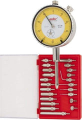 Value Collection - 23 Piece, 4-48 Inch Thread, Steel, 1 Inch Dial Indicator and Point Kit - Use With AGD Indicators - Eagle Tool & Supply