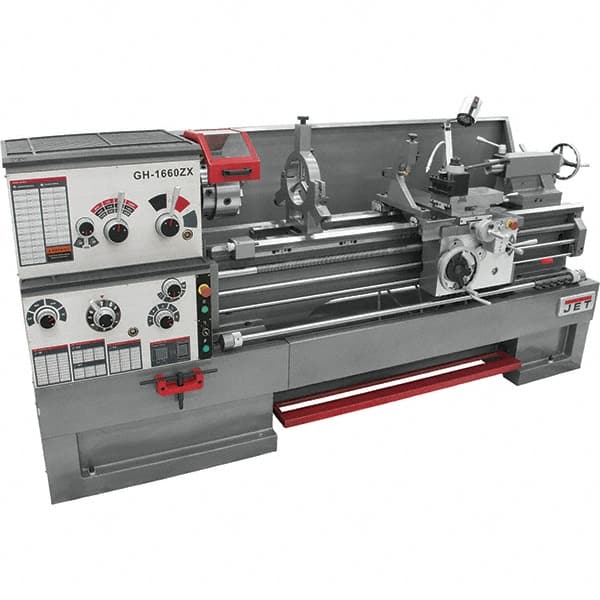 Jet - Bench, Engine & Toolroom Lathes Machine Type: Spindle Bore Spindle Speed Control: Geared Head - Eagle Tool & Supply