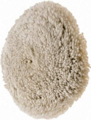Dico - 7" Diam 100% Wool Bonnet Pad - 1" Pile - Eagle Tool & Supply