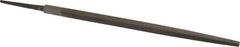 Value Collection - 10" Long, Smooth Cut, Square American-Pattern File - Tang - Eagle Tool & Supply