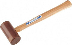 Vaughan Bushnell - 3/4 Lb Head Rawhide Mallet - 12" OAL, Wood Handle - Eagle Tool & Supply