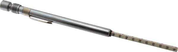 Acme - 5 to 50 psi Pencil Straight Tire Pressure Gauge - Closed Check - Eagle Tool & Supply