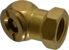 Acme - Closed Check Brass Air Chuck - Ball Foot Chuck, 1/4 FPT - Eagle Tool & Supply