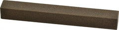 Norton - 4" Long x 1/2" Wide x 1/2" Thick, Aluminum Oxide Sharpening Stone - Square - Eagle Tool & Supply
