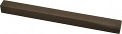 Norton - 6" Long x 1/2" Wide x 1/2" Thick, Aluminum Oxide Sharpening Stone - Square, Coarse Grade - Eagle Tool & Supply