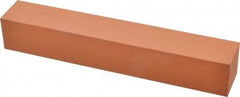 Norton - 6" Long x 1" Wide x 1" Thick, Aluminum Oxide Sharpening Stone - Square, Fine Grade - Eagle Tool & Supply