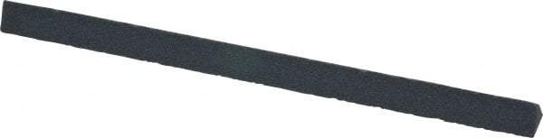 Norton - 4" Long x 1/4" Wide x 1/4" Thick, Silicon Carbide Sharpening Stone - Triangle, Fine Grade - Eagle Tool & Supply