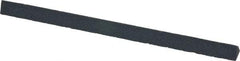 Norton - 4" Long x 1/4" Wide x 1/4" Thick, Silicon Carbide Sharpening Stone - Triangle, Fine Grade - Eagle Tool & Supply