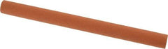 Norton - 6" Long x 1/2" Diam x 1/2" Thick, Aluminum Oxide Sharpening Stone - Round, Fine Grade - Eagle Tool & Supply