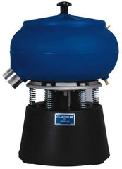 Made in USA - Stand Vibratory Tumbler with Timer - 23" Wide x 19" High x 23" Deep - Eagle Tool & Supply