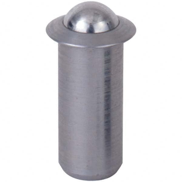 TE-CO - Press-Fit Ball Plungers Body Diameter (Decimal Inch): 0.3750 Body Length (Decimal Inch): 0.8680 - Eagle Tool & Supply