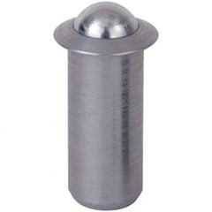 TE-CO - Press-Fit Ball Plungers Body Diameter (Decimal Inch): 0.5000 Body Length (Decimal Inch): 1.2180 - Eagle Tool & Supply