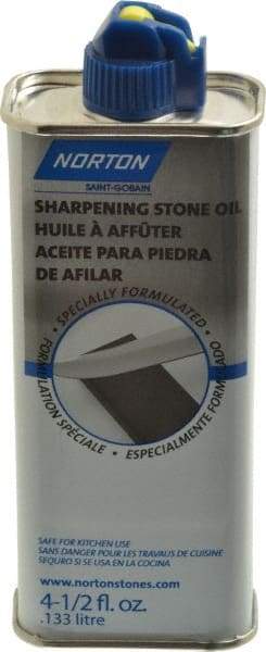 Norton - Sharpening Stone Oil Container Size Range: Smaller than 16 oz. Food Grade: NonFoodGrade - Eagle Tool & Supply