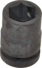 Blackhawk by Proto - 3/4" Drive 15/16" Standard Impact Socket - 6 Points, 2" OAL - Eagle Tool & Supply