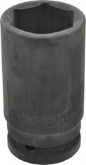 Blackhawk by Proto - 3/4" Drive 1-5/16" Deep Impact Socket - 6 Points, 3-1/4" OAL - Eagle Tool & Supply