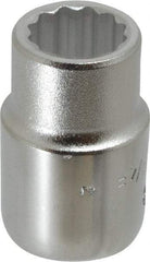 Blackhawk by Proto - 3/4", 3/4" Drive, Standard Hand Socket - 12 Points, 2" OAL, Chrome Finish - Eagle Tool & Supply