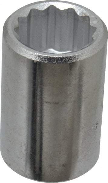 Blackhawk by Proto - 7/8", 3/4" Drive, Standard Hand Socket - 12 Points, 2" OAL, Chrome Finish - Eagle Tool & Supply