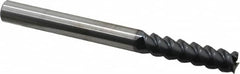 Accupro - 3/8", 1-1/2" LOC, 3/8" Shank Diam, 4" OAL, 3 Flute, Solid Carbide Square End Mill - Eagle Tool & Supply
