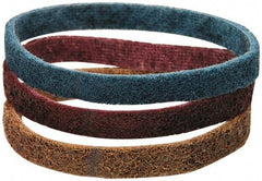 Dynabrade - 1/2" Wide x 12" OAL, Aluminum Oxide Abrasive Belt - Aluminum Oxide, Coarse, Nonwoven - Eagle Tool & Supply