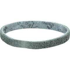 Dynabrade - 1/2" Wide x 12" OAL, Aluminum Oxide Abrasive Belt - Aluminum Oxide, Super Fine, Nonwoven, Series SC-BS - Eagle Tool & Supply