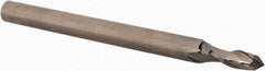 Magafor - 3mm Body Diam, 90°, 2" OAL, Solid Carbide Spotting Drill - Eagle Tool & Supply